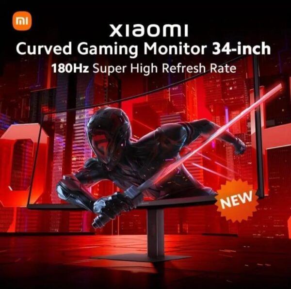 XIAOMI GAMING 34 INCHES CURVED MONITOR - Image 3