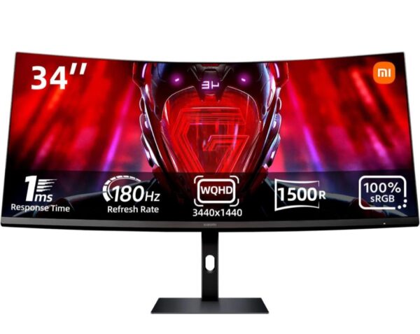 XIAOMI GAMING 34 INCHES CURVED MONITOR