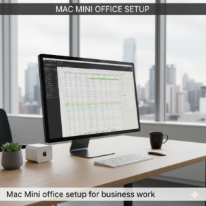Mac Mini office setup for business work