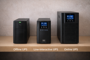 Types of UPS for computers in Abuja – offline, line interactive, online
