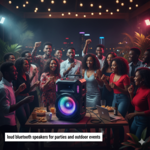 loud bluetooth speakers for parties and outdoor events